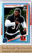 2025 Donruss Optic #260 Shemar Stewart RC Rookie Silver Prizm Holo