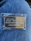 1 -  AMPEX  Troy Ounce of .999 Silver Bar Encapsulated