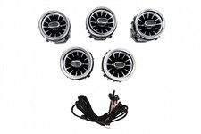 AC L&uuml;ftungsgitter vorne 3 Farben f&uuml;r Mercedes C W205 GLC SUV X253 W253 14&ndash;18