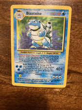 pokemon blastoise base set holo 2/102 on eBay