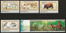 Senegal - National Park Basse Casamance Set MNH 1987 Mi. 938-943