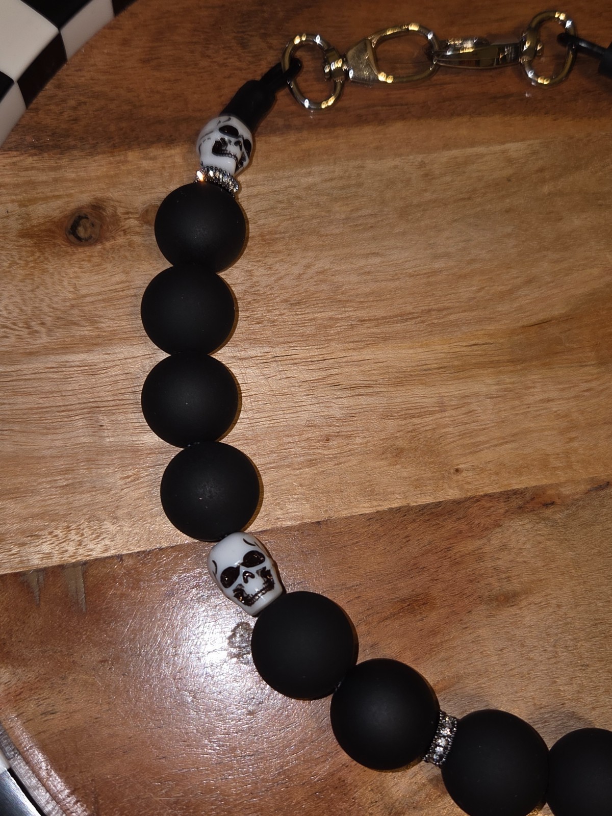 Collare per cani con perline collana per animali domestici perle per cani impermeabile accessori per animali domestici carino foto 4