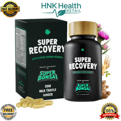 SuperBonsai Super Recovery Capsules Post Celebration Morning Relief, 14 Servings