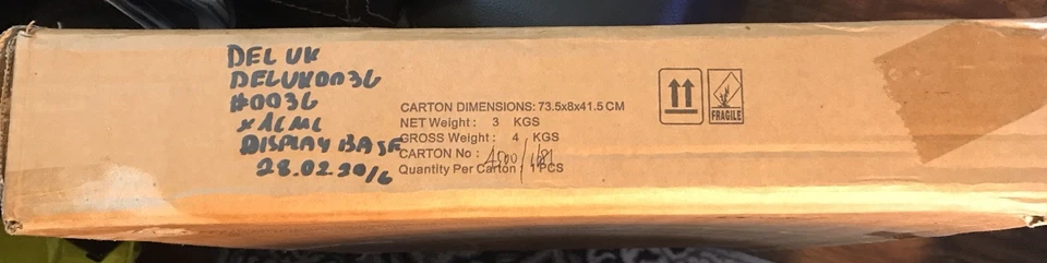 Eaglemoss - Back to the Future - Build The Delorean - Display Base - Image 3 of 3