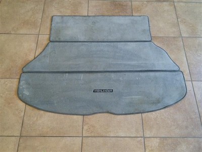 TOYOTA HIGHLANDR 2005 Carpet, REAR TRUNK FLOOR MAT,CL,4DR,V6