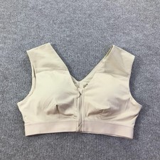 Tommie Copper Sports Bra Womens XL Zip Front Znergy Recovery Athletic Compressio