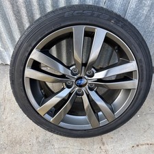 2012-2017 Wheel Rim & Tire Subaru Impreza WRX 18” 28111FG240 Factory Charcoal