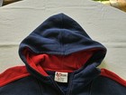 Vintage Jeff Gordon Nascar Dupont 24 Pull Over Hoodie 1/4 Zip Size L Blue / Red — photo 6