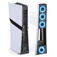 Gaming Console Cooling Fan ABS 4X Turbo Speed Quiet Auto-Temp USB 3.0