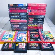 Sega Genesis Games Loose and CIB Sonic, Earthworm Jim, ETC (PICK YOUR GAME)