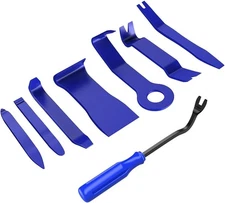 GOOACC GRC-90 Set 8PCS Auto Trim Scratch Removal Tool Removal, Blue 
