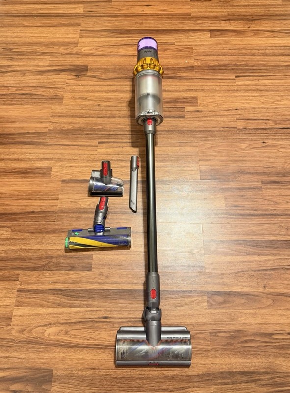 Dyson V15 Detect Total Clean Extra - Yellow/Nickel