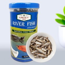 Dried River Fish 2.3 oz - Natural Food for Turtles, Reptiles, and Tropical Fish