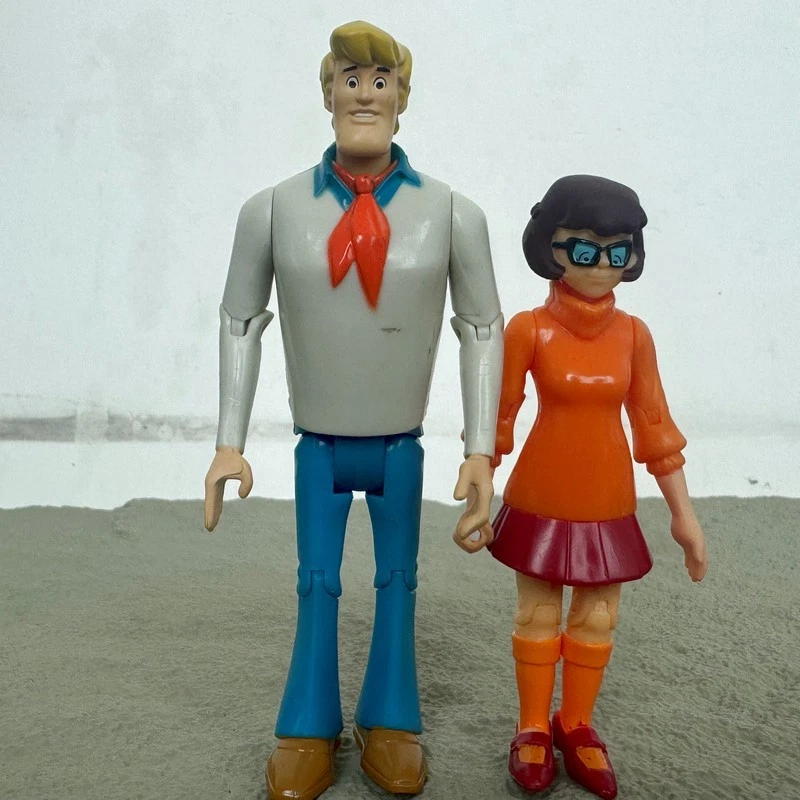 5pcs Scooby Doo Mystery Mates Gang Fred Daphne Velma Shaggy Crew Figures Toy - Image 4 of 4