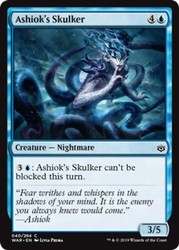 Ashiok's Skulker (040/264) War of the Spark Common