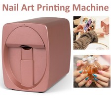 New 10W Portable Nail Printer Mobile APP DIY Nail Art Printing Machine Home Use