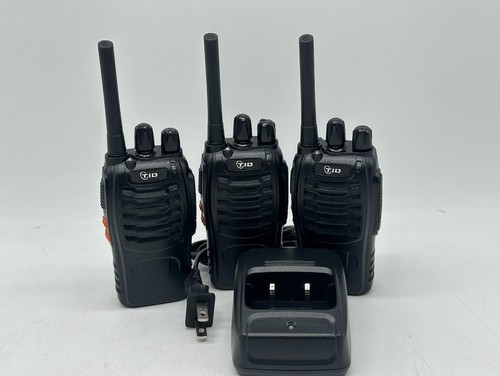 RADIO TD-V2 Radio Walkie Talkies for Adults Long Range Rechargeable 3 PACK