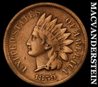 1859 Indian Head Cent- Semi Key Better Date No Reserve #J1738