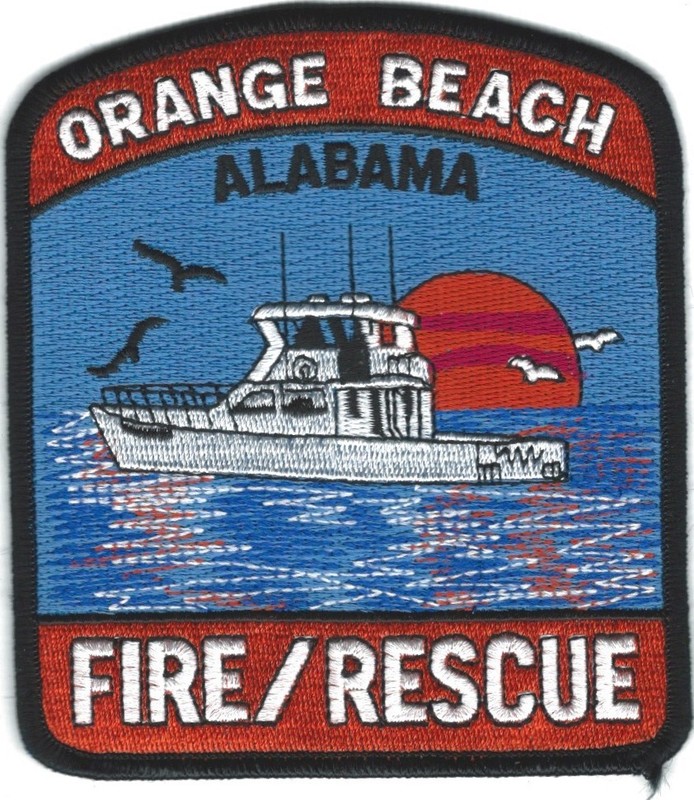 ALABAMA - Orange Beach Fire / Rescue patch
