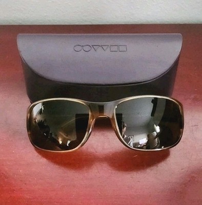 OLIVER PEOPLES BRION 59O18 130 3N TORTOISE BROWN SUNGLASSES. JAPAN. W/CASE