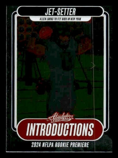 Braelon Allen Panini Absolute Introductions #IBAN Base