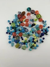 Czech & Lampwork Glass Beads Assortment 9oz