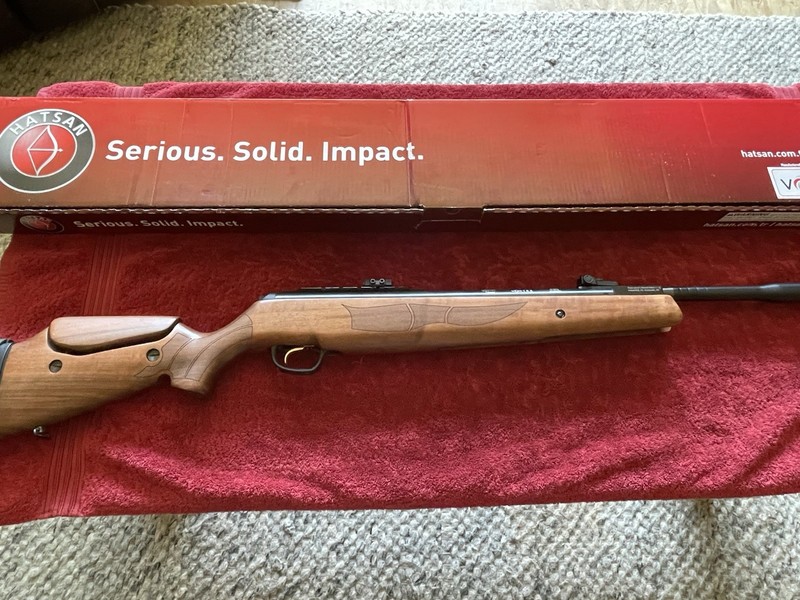 Hatsan Carnivore 135 Vortex QE Air Rifle .30 Caliber 550FPS