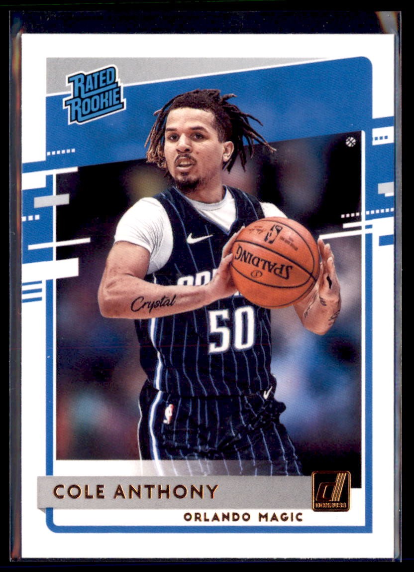 2020-21 Panini Donruss Cole Anthony Magic 208 Rated Rookie