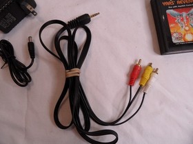 Atari 7800 Console Pro-System Composite AV and Power Mod w/ Controller  Tested