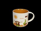 Starbucks You Are Here Collectable Mugs Texas 14oz 2016 No Box New
