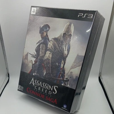 Assassins Creed III Connor Saga PS3 NTSC-J Japan Import New Sealed Ubisoft CIB - Image 1 of 2