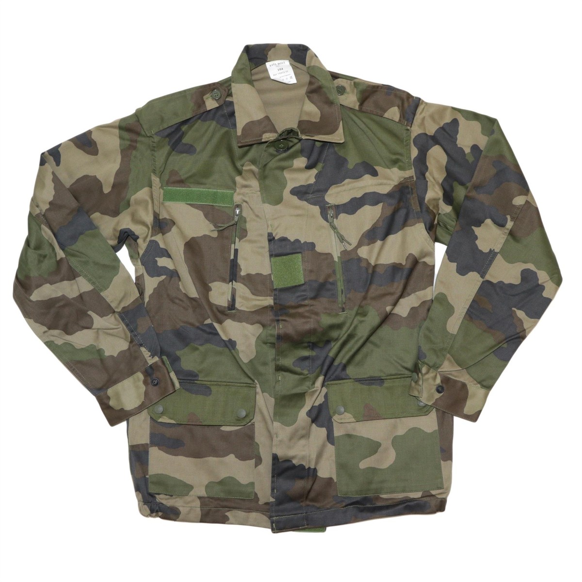 BRAND NEW Unissued French Army Surplus F2 Field Jacket Woodland - Main Image