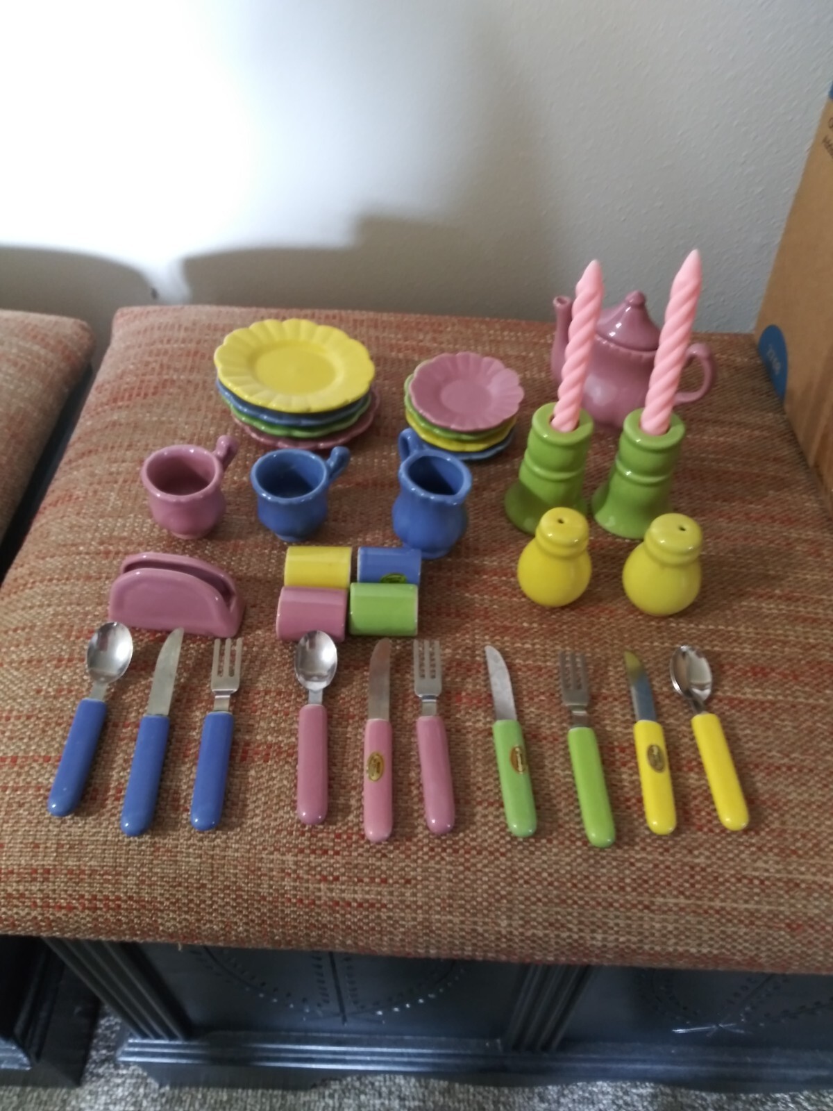 Vintage Frenzy (Fiesta) Children's Tea Set Dishes eBay