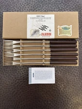 Classic Alessi Mami Fondue Forks (Set of 6) (SG58 B)