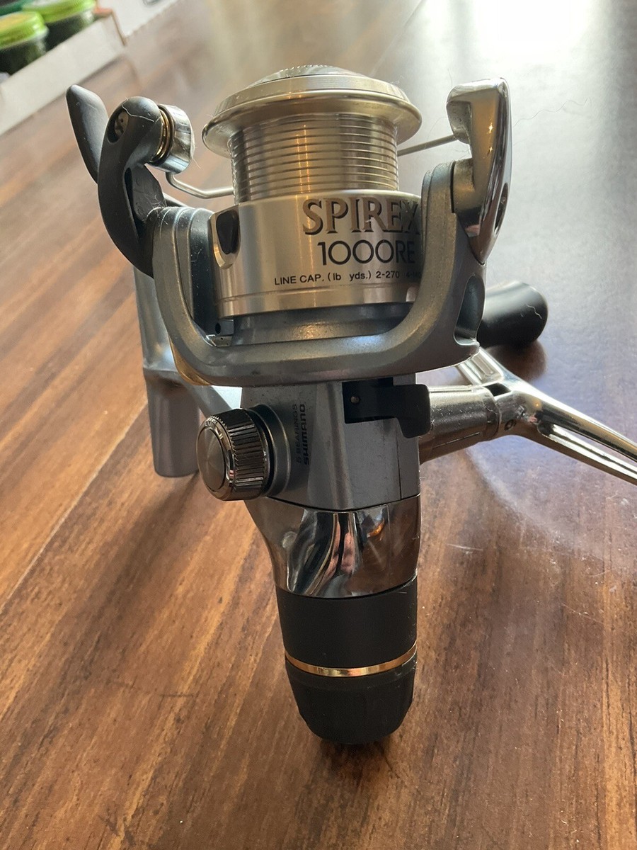 shimano 1000 spirex reel SHIMANO SPIREX 1000 RE - New & Unused ! - REAR Drag Spinning Reel,  QuickFire