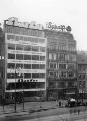 Department store of Bata in Prague Built by Ludvk Kysela 1927 - 19- Old Photo
