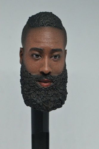 Custom 1/6 James Harden schwarzer Kopf Skulptur für 12' heißes Spielzeug EB COO Figur Körper - Bild 1 von 11