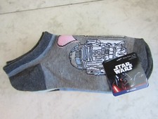 NIB Star Wars No Show 5-pack Socks Assorted Color Women's Socks 4-10