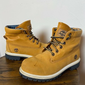 denim timberland boots