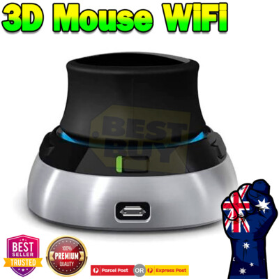 3Dconnexion SpaceMouse Wireless 3D mouse 2 buttons wireless wired