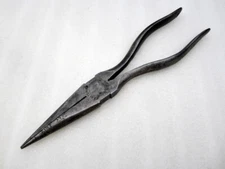 Antique 1930's Craftsman 8"  Long Nose Pliers Vanadium USA