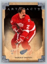 2013 Upper Deck Artifacts #29 Harold Snepsts Detroit Red Wings