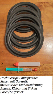 Quadral allsonic SL205 Lautsprecher Sicken high quality foam rings 4 x kits 209