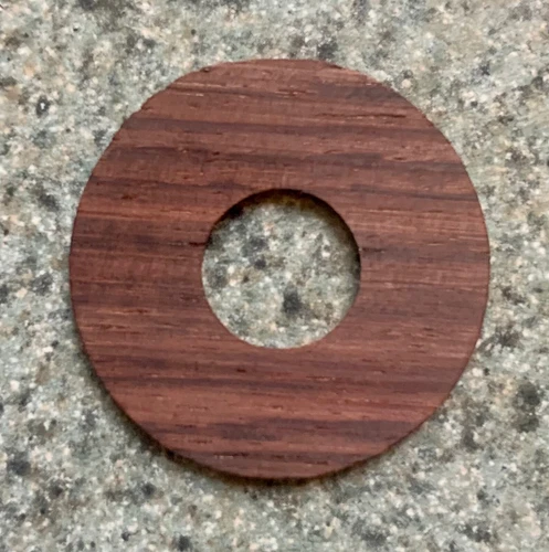 Guilford Indian Rosewood Rhythm Toggle Plate - Rhythm Treble -  fits Gibson