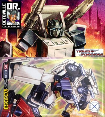 X-Transbots MX-24 Yaguchi / Masterpiece Scaled Omnibot Downshift Brandneu