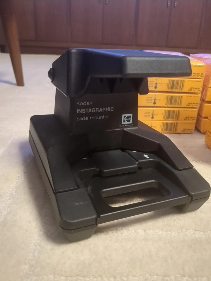 Kodak Instagraphic Película Deslizante AVS 144-10/CRT Adaptador/Montaje Deslizante/Montajes + RARO Foto 3 de 4