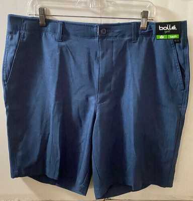 bolle Lightweight Golf Tech Shorts for Men Sz:W38 Color Blue
