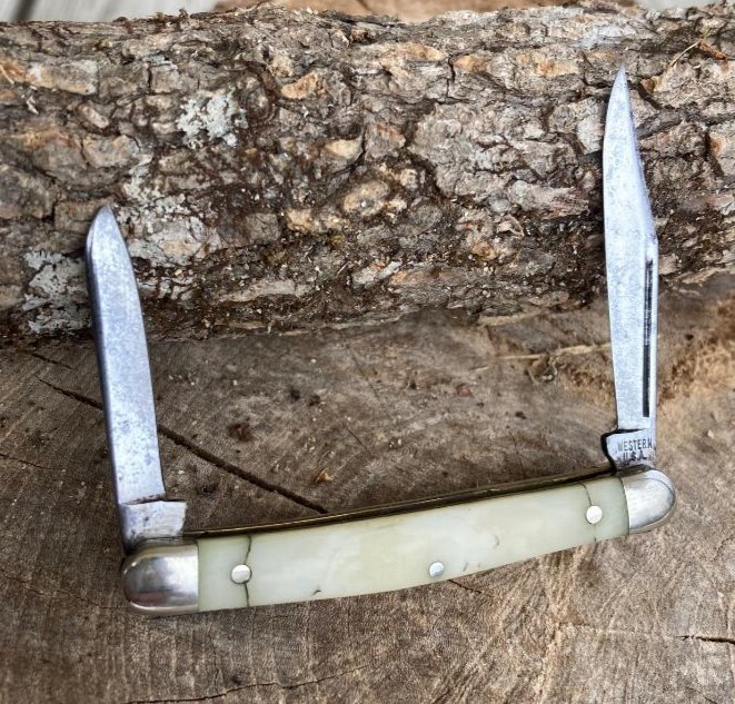 western ウエスタン　241C Western pocket knife- Vintage 2 blade #241 | eBay