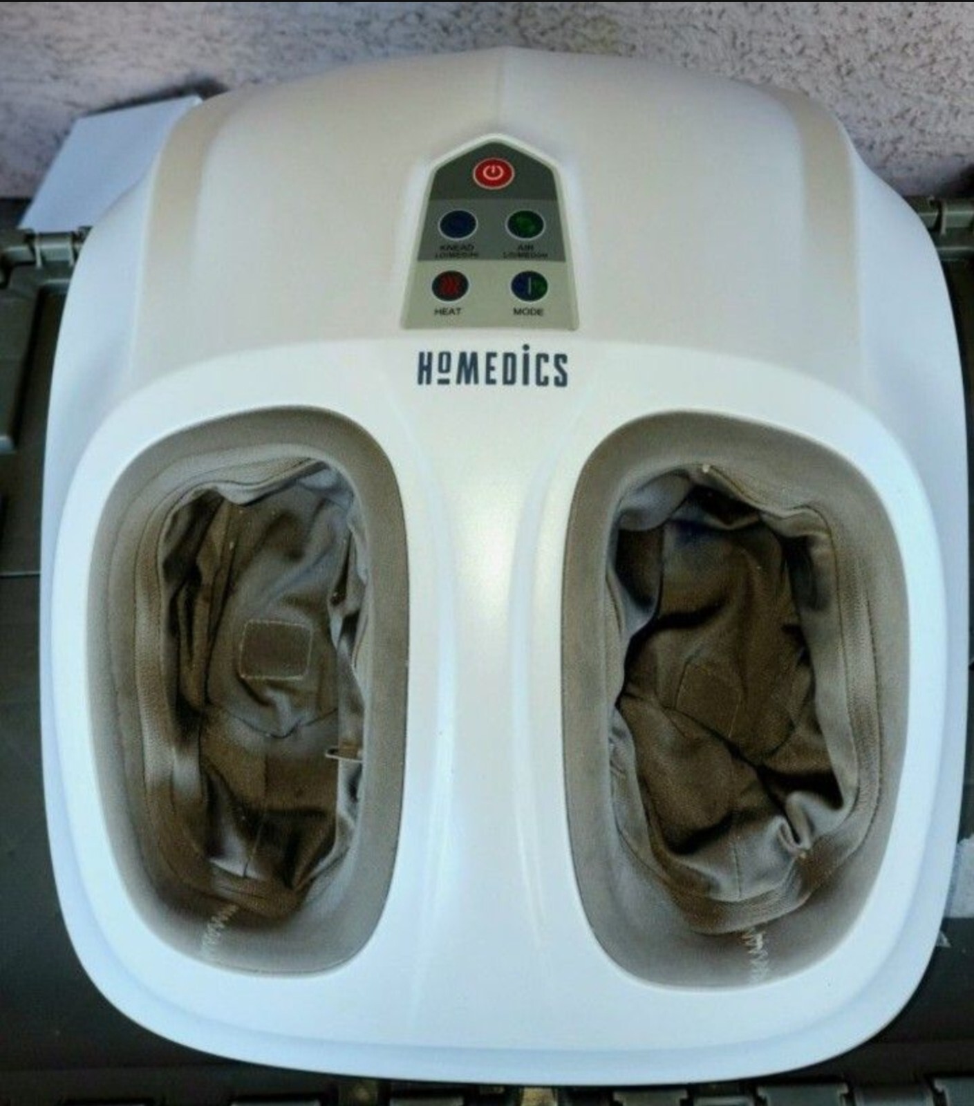 New Homedics Shiatsu + Air 4.0 Foot Massager with Heat