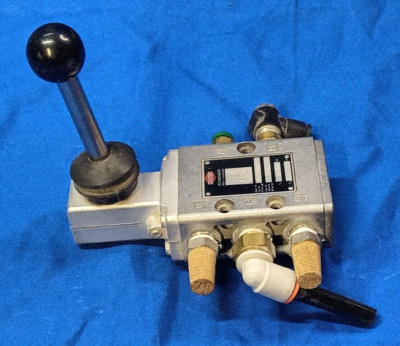 HERION HAND LEVER VALVE 4034100 0-16 BAR OPERATING PRESSURE G1/4 PORT SIZE